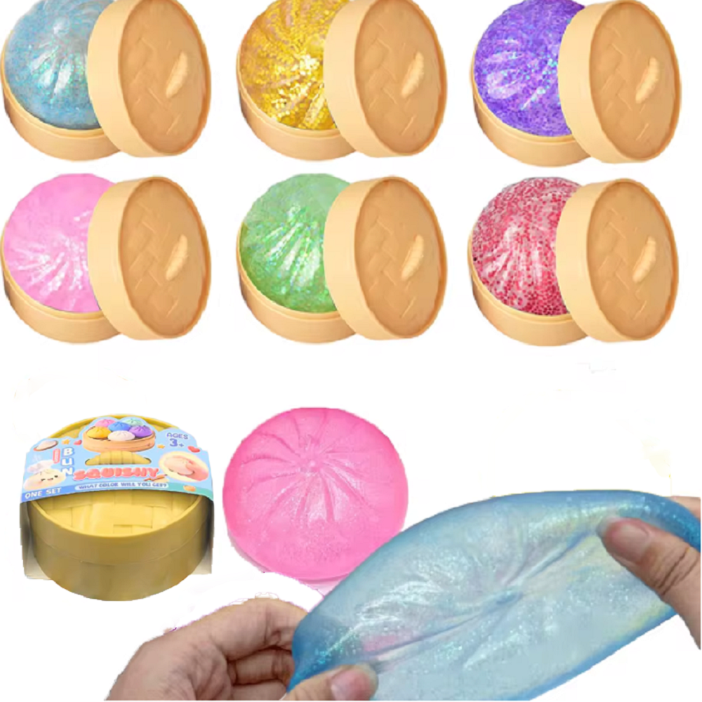 Kids Toys Dumplings - New Dumpling Squishy Toy with steamer