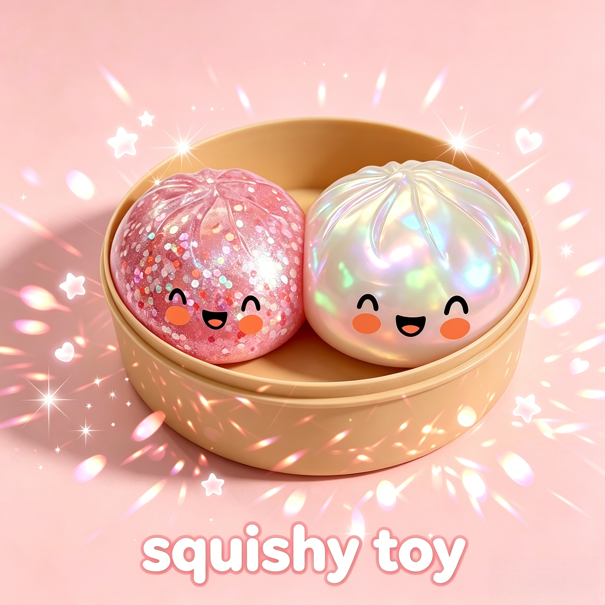 Kids Toys Dumplings - 2026 Simulation Flash Dumpling Pressure Ball