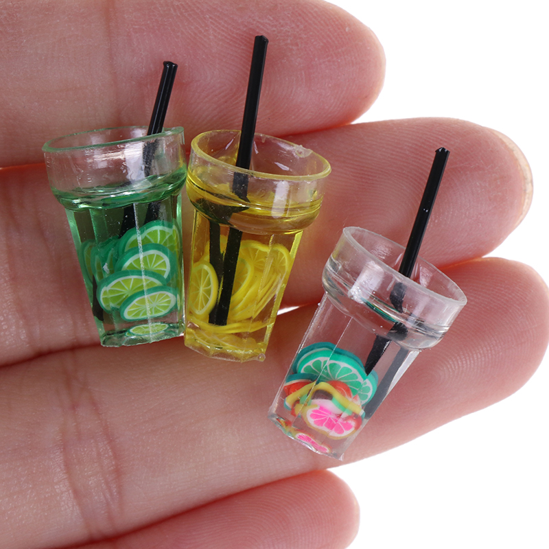 Kids Toys Kitchen - 1:12 Scale Dollhouse Miniature Drink Cup