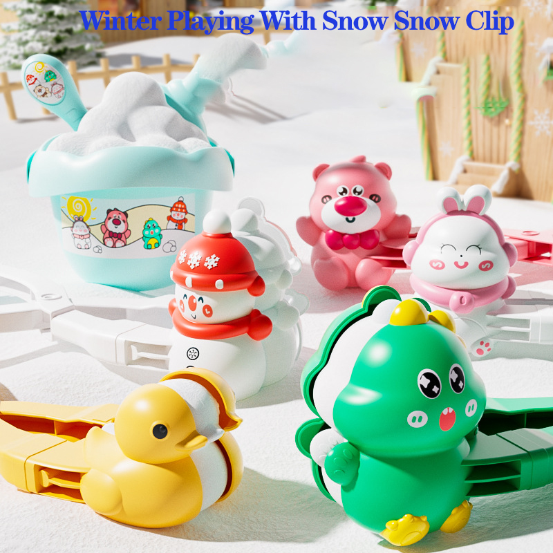 Kinetic Sand Mold - New Snowball Maker Clip For Kids