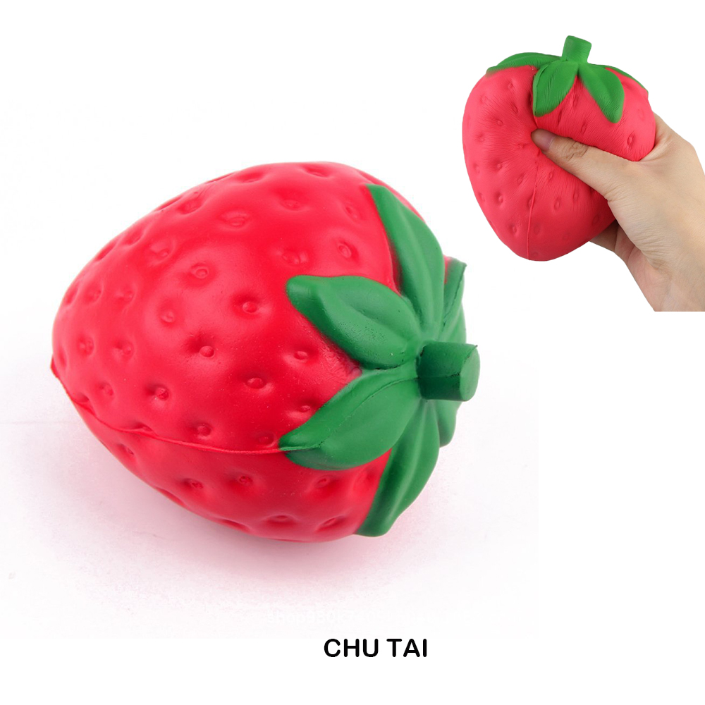 Kids Toys Unique - Super Jumbo Strawberry Squishi Cream Scented