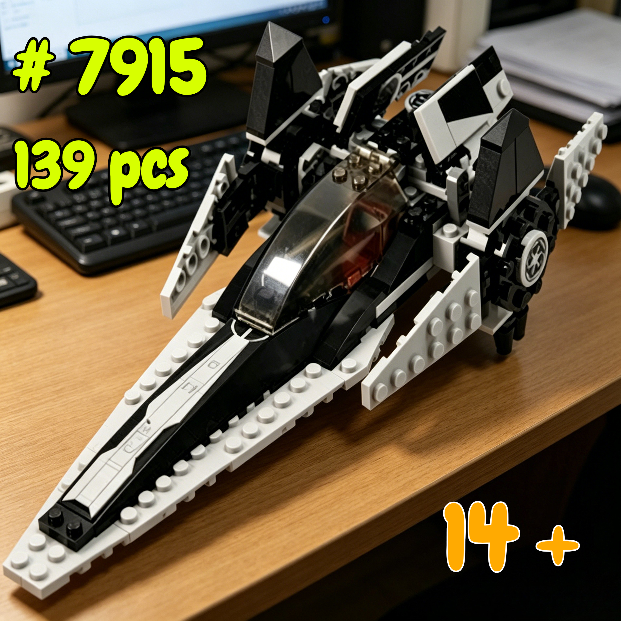 Lego Building Blocks - V-wing Fighter 7915 Building Blocks Sets