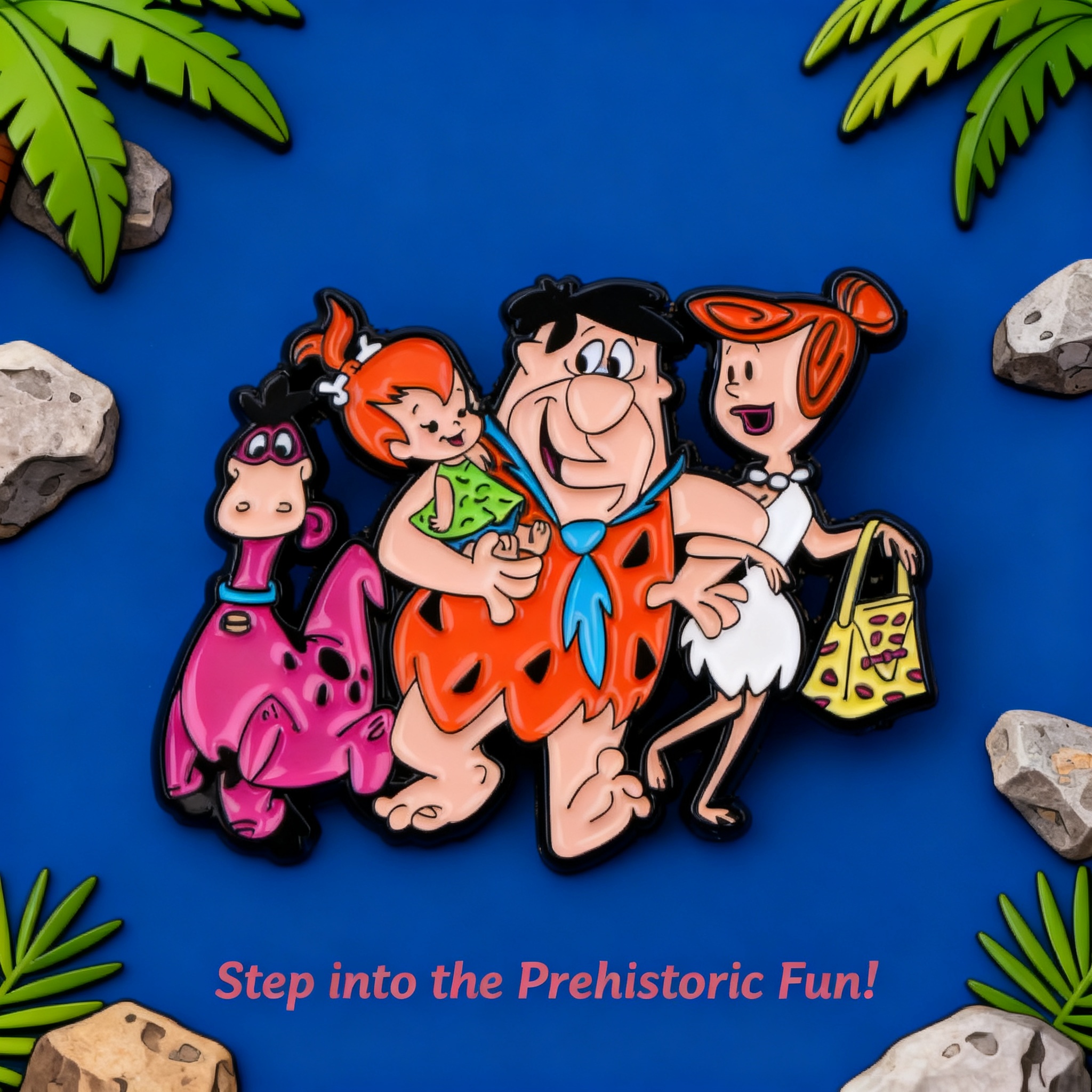 Kids Toys Japan - Cartoon Dinosaur Enamel Pin Badges for