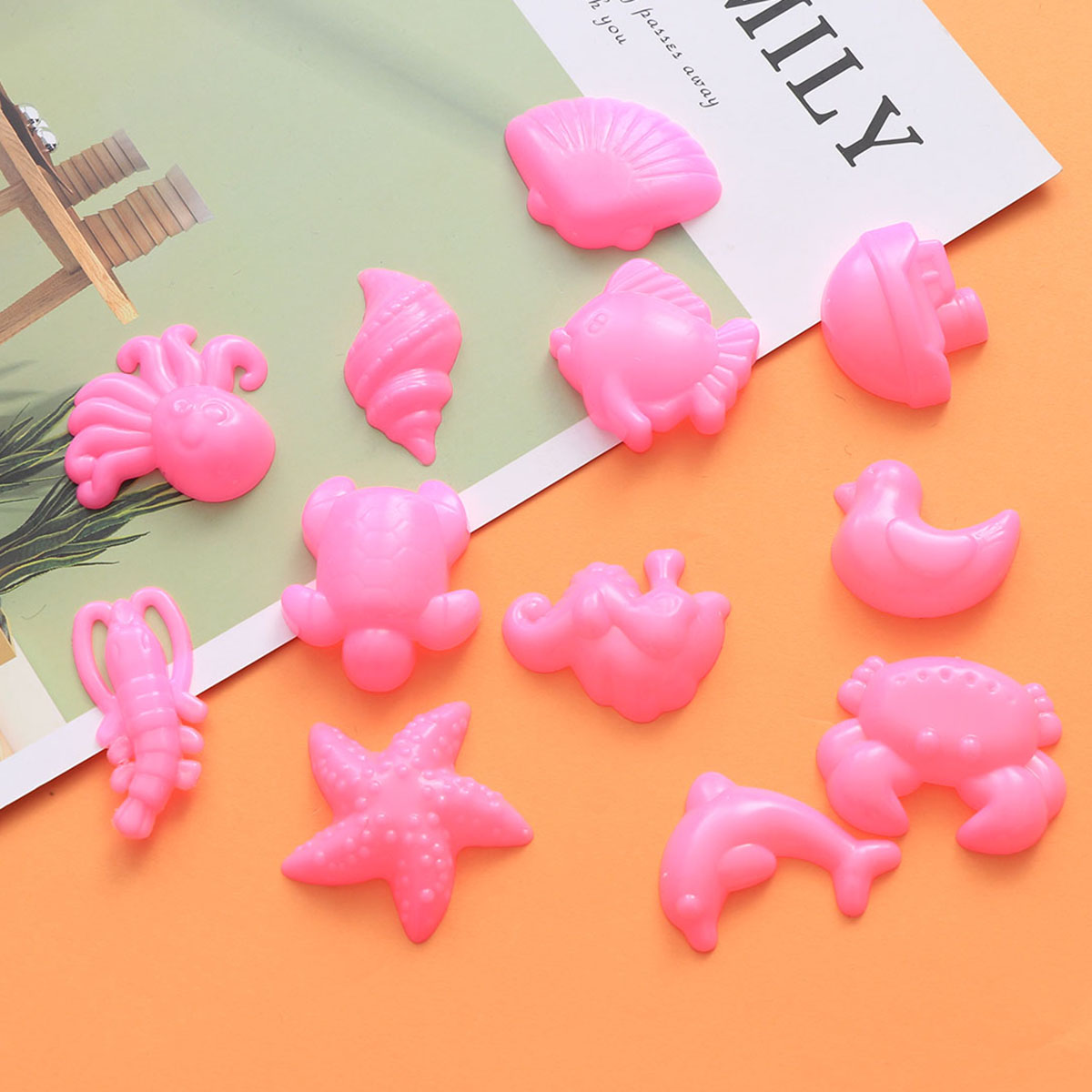 Kinetic Sand Mold - 12Pcs Sand Molds Toys Play Sand