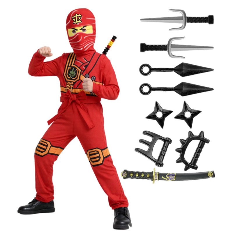 Kids Toys Japan - Kids Ninja Phantom Costume Japanese Samurai