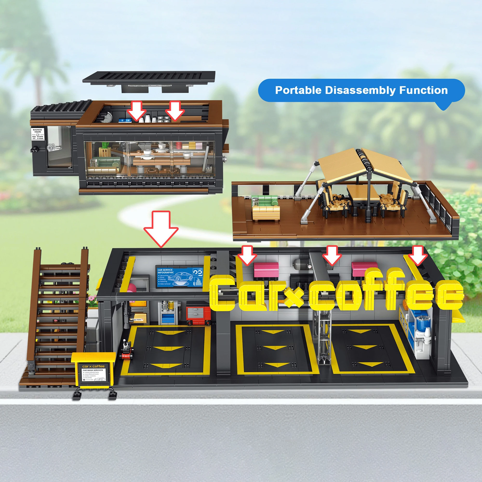 Coffee Auto Repair Shop Coffee - مراجعة Kids Toys Stores وسعره