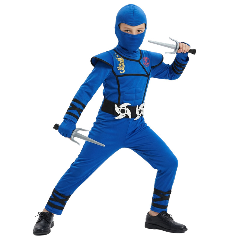 Black and Blue Ninja Costume f - مراجعة Kids Toys Japan وسعره