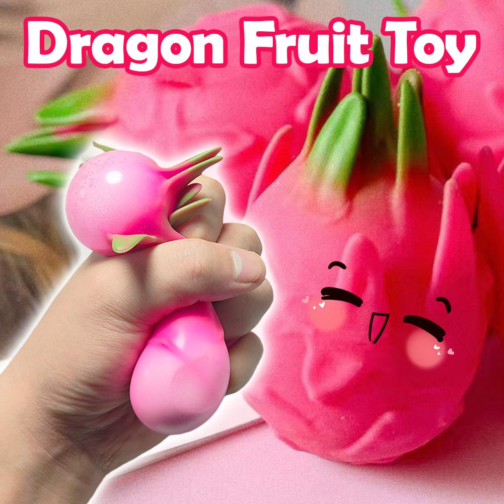Dragon Fruit Squish Ball Gift  - مراجعة Kids Toys Unique وسعره