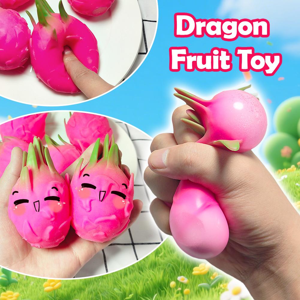 Dragon Fruit Squish Ball Gift  - مراجعة Kids Toys Unique وسعره