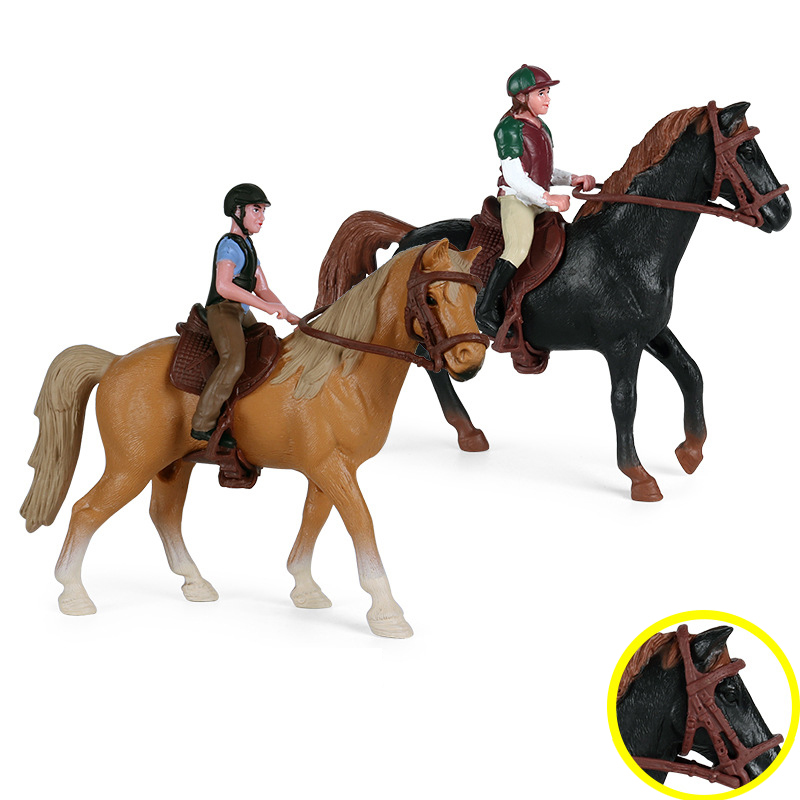 1Set Simulation Animals Horse  - مراجعة Kids Toys Horse وسعره