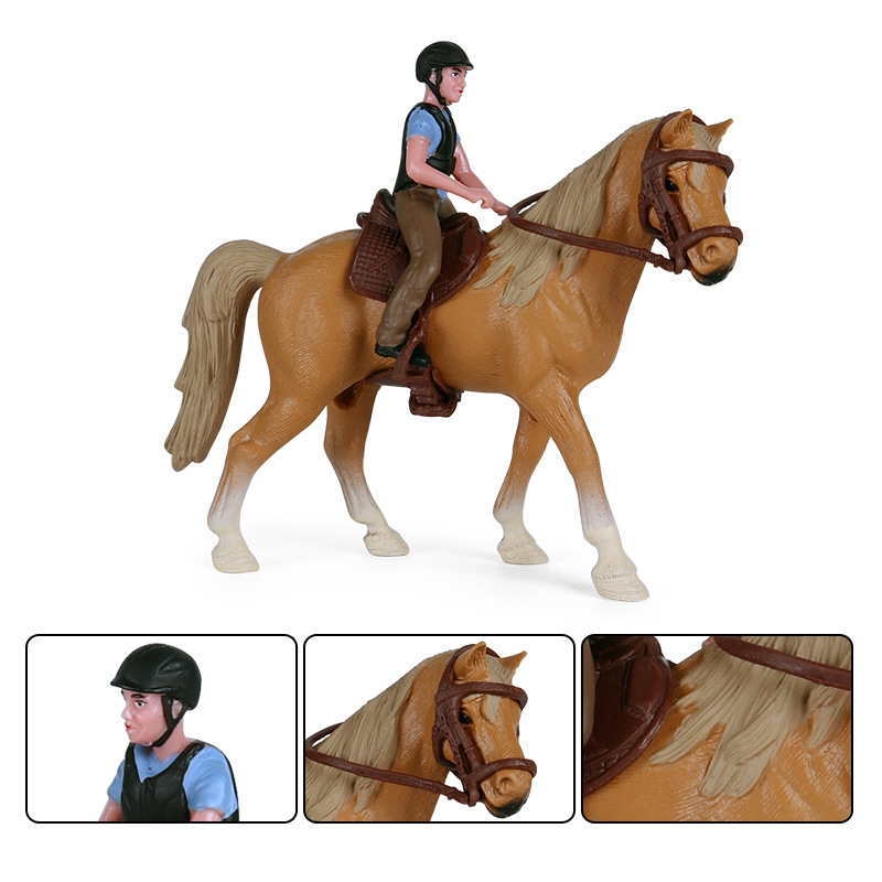 1Set Simulation Animals Horse  - مراجعة Kids Toys Horse وسعره