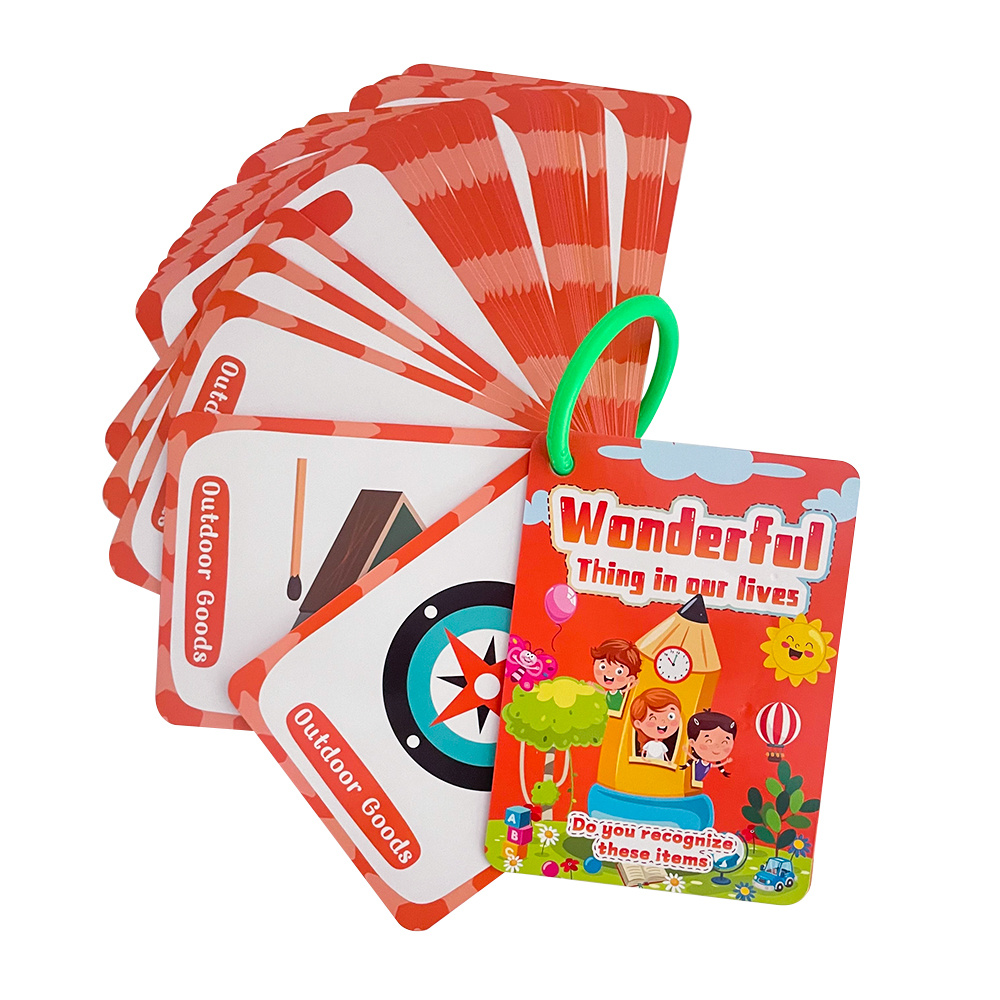 Daily Objects English Flashcar - مراجعة Educational Flash Card وسعره
