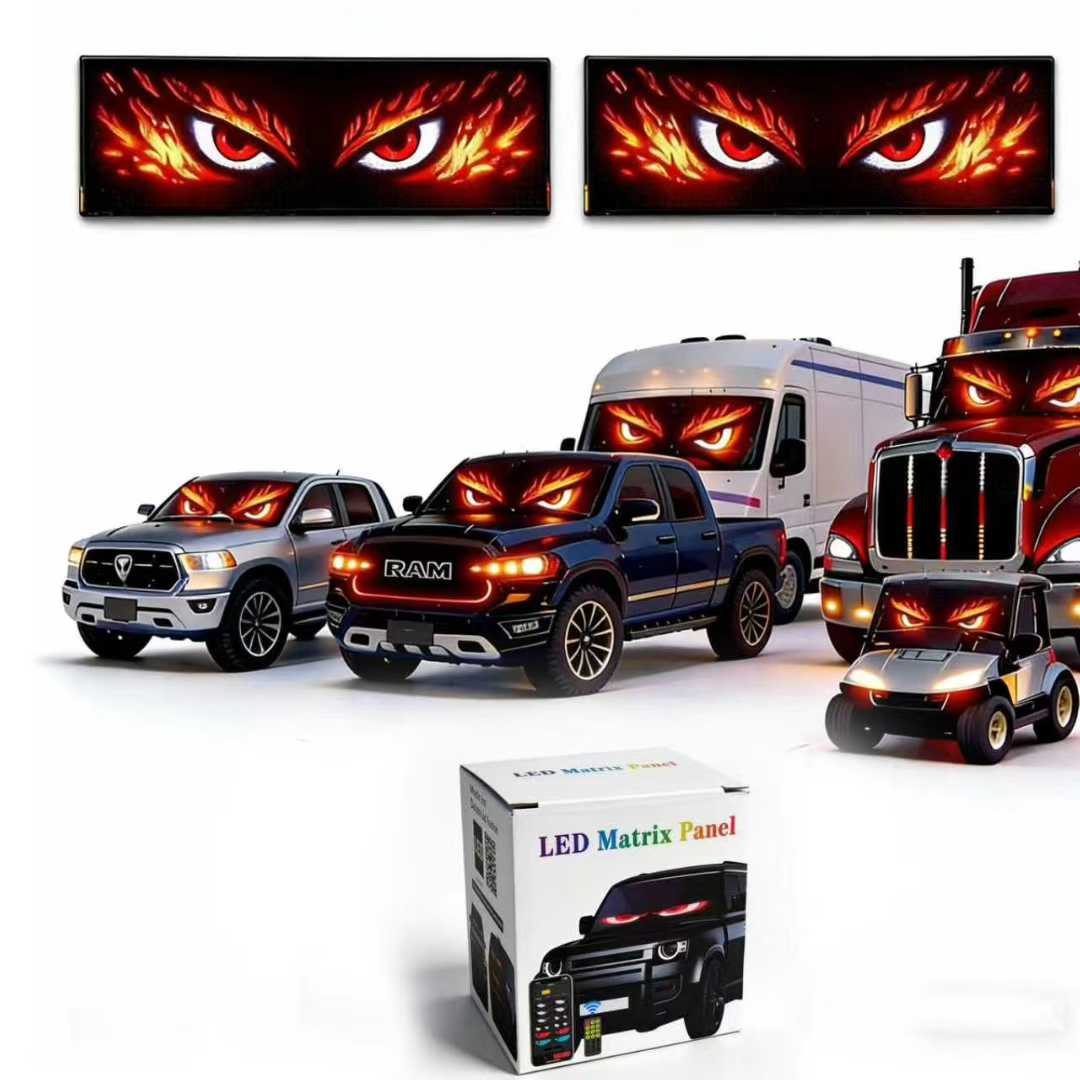 2pcs/Set LED Flexible Screen R - مراجعة Remote Control Car وسعره