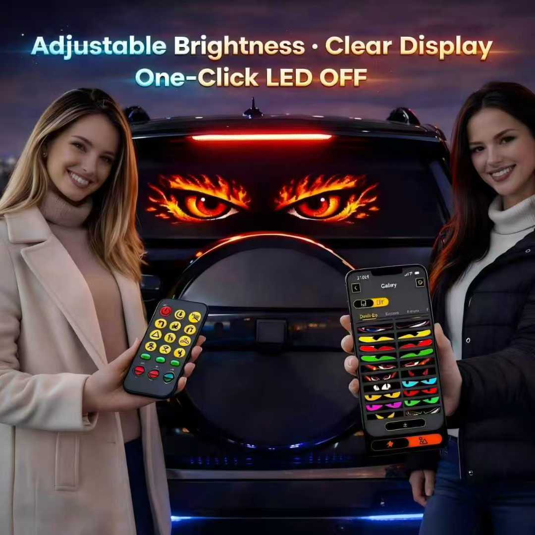 2pcs/Set LED Flexible Screen R - مراجعة Remote Control Car وسعره