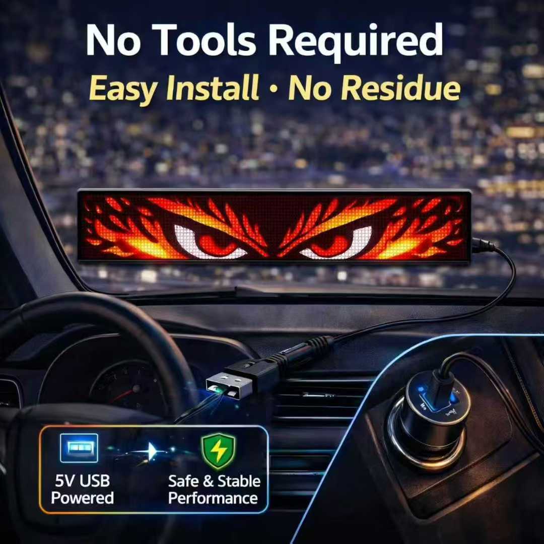 2pcs/Set LED Flexible Screen R - مراجعة Remote Control Car وسعره
