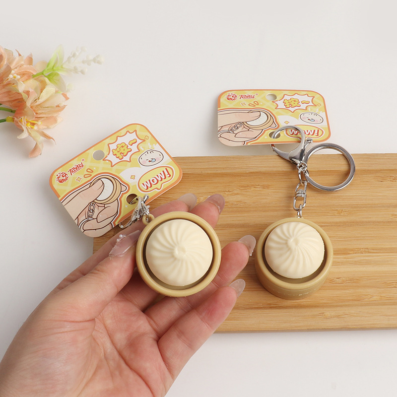 Mini Squishy Dumplings Button  - مراجعة Kids Toys Dumplings وسعره