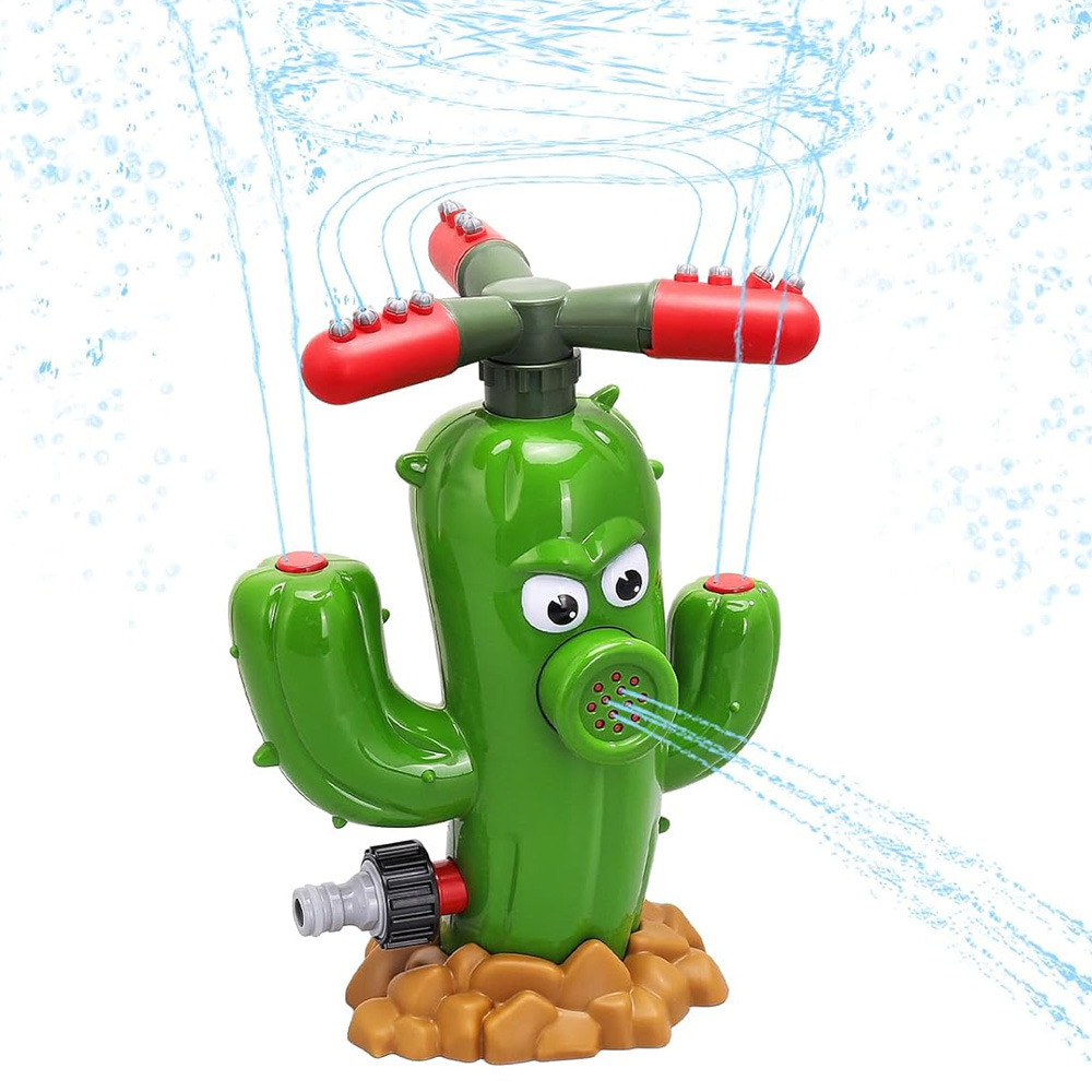 Water Spray Toy Cactus Sprinkl - مراجعة Kids Yard Toys وسعره