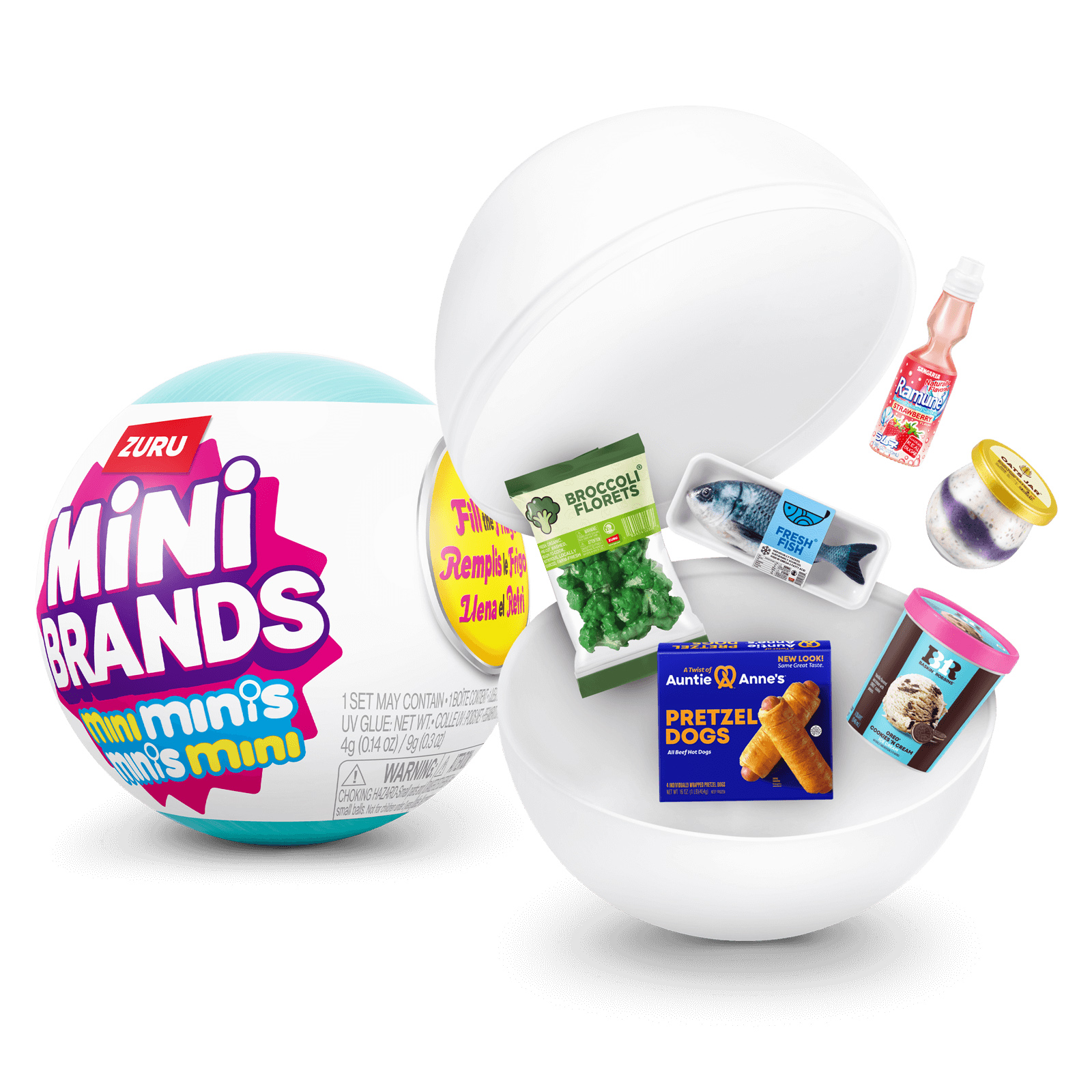 Mini Brands Fridge Mystery Bal - مراجعة Kids Toys Kitchen وسعره