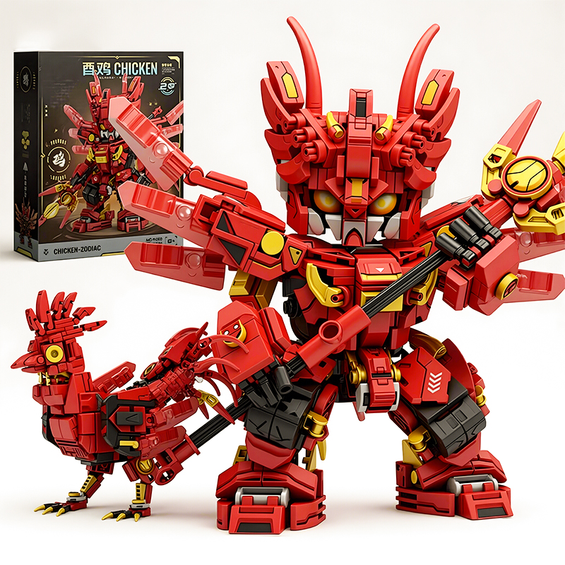 2in1 Mecha Building Blocks Tra - مراجعة Kids Toys Horse وسعره