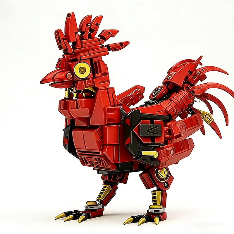 2in1 Mecha Building Blocks Tra - مراجعة Kids Toys Horse وسعره