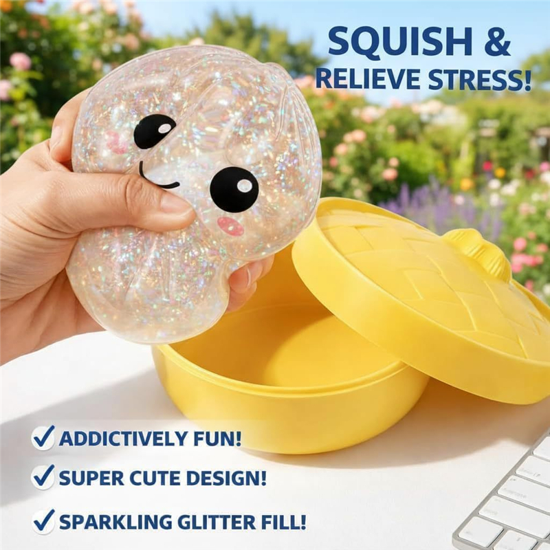 Fidget Toy Squishy Colorful Du - مراجعة Kids Toys Dumplings وسعره