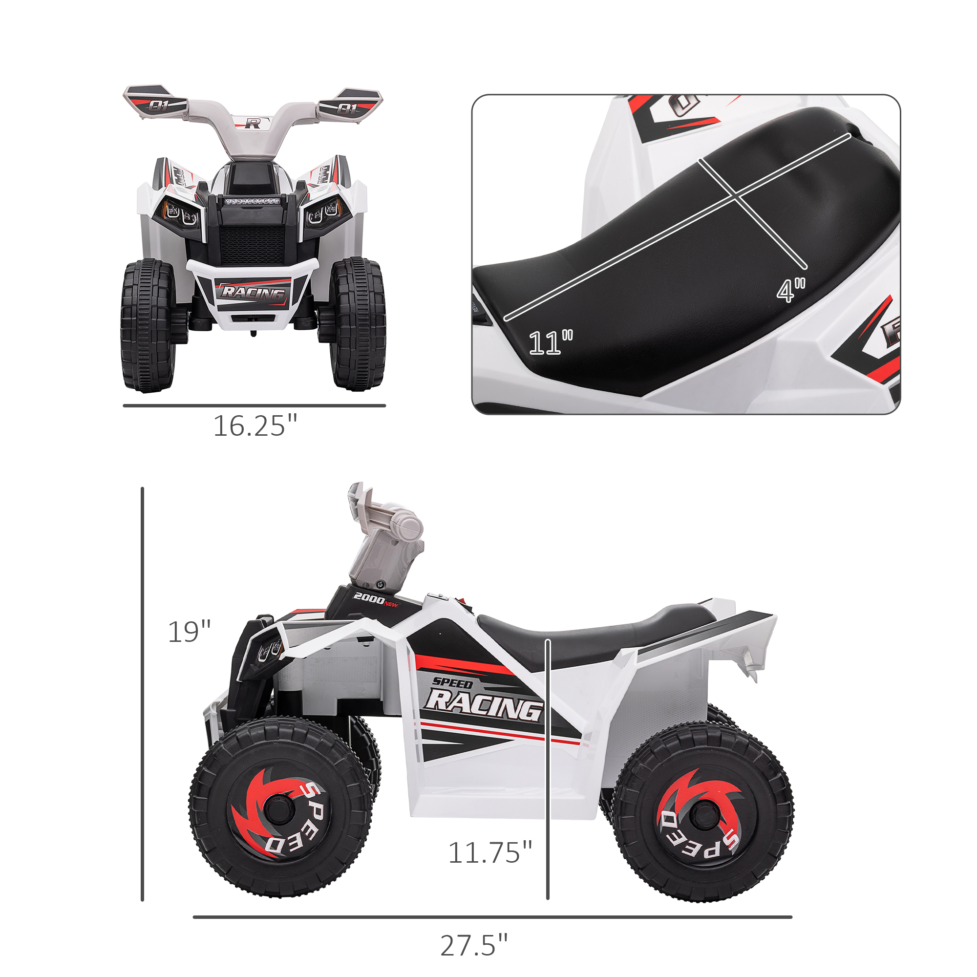Car 6V with Kids Durable Desig - مراجعة Kids Yard Toys وسعره