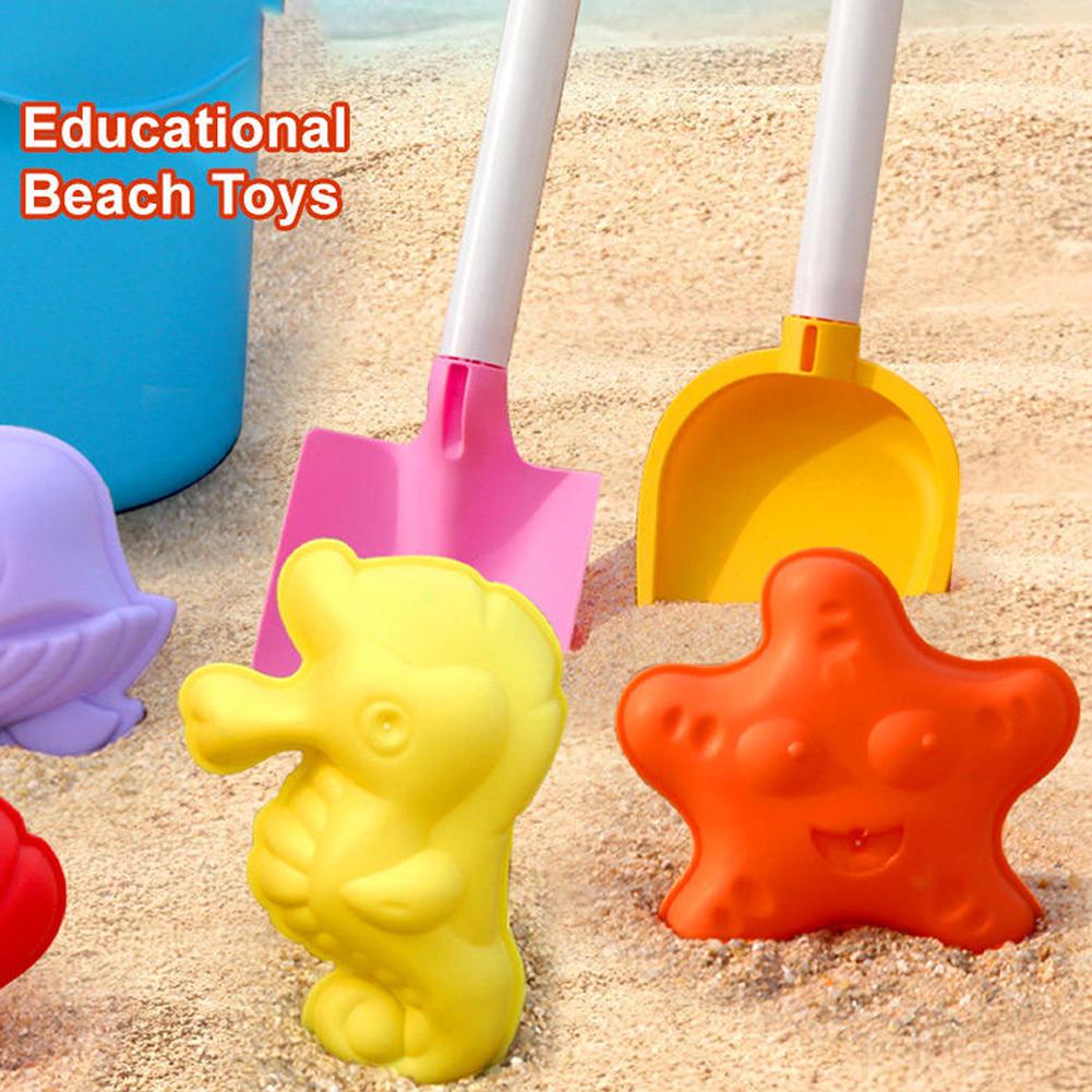 Kids Beach Toys Set 17Pcs Summ - مراجعة Kinetic Sand Mold وسعره