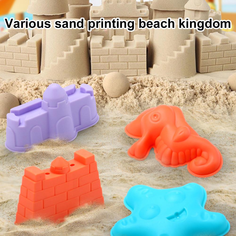 Kids Beach Toys Set 17Pcs Summ - مراجعة Kinetic Sand Mold وسعره