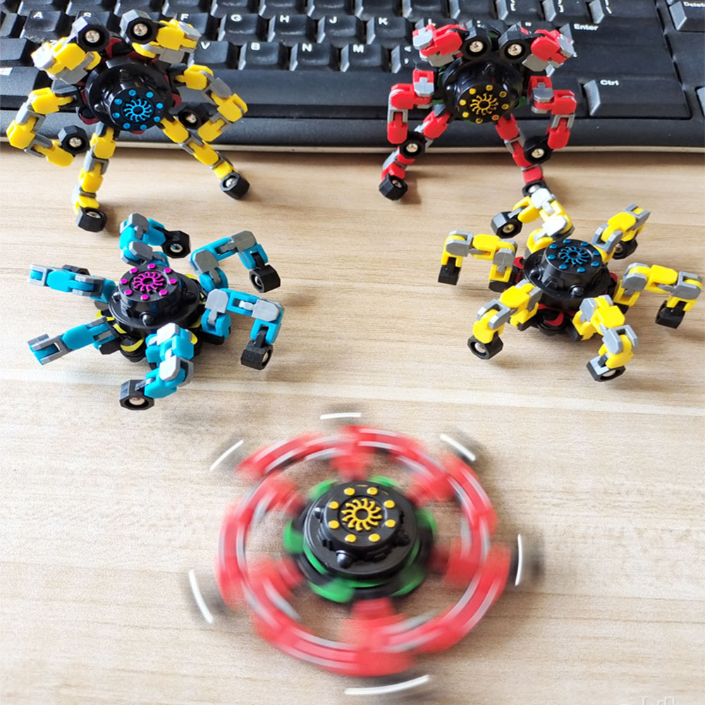 Deformed Fidget Spinner Chain  - مراجعة Kids Toys Unique وسعره