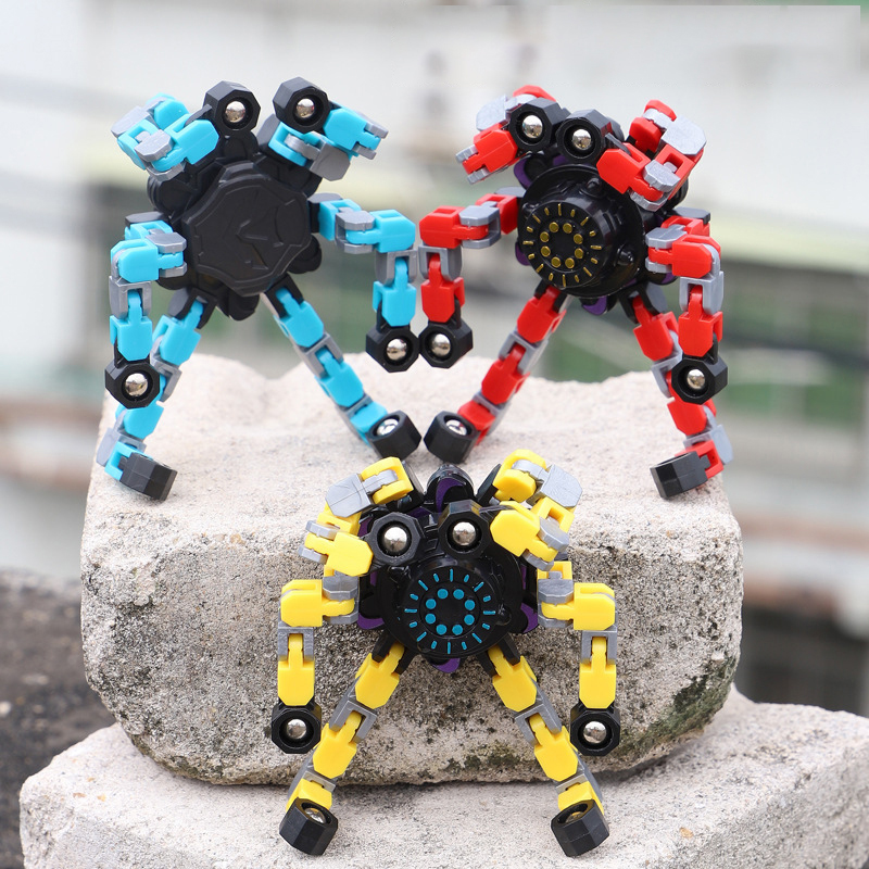 Deformed Fidget Spinner Chain  - مراجعة Kids Toys Unique وسعره
