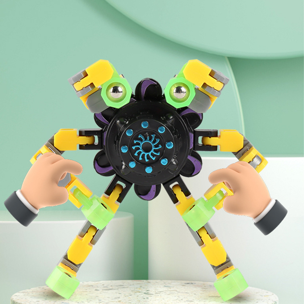 Deformed Fidget Spinner Chain  - مراجعة Kids Toys Unique وسعره