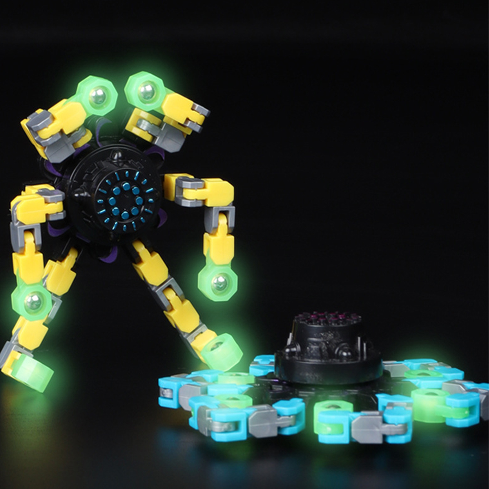 Deformed Fidget Spinner Chain  - مراجعة Kids Toys Unique وسعره