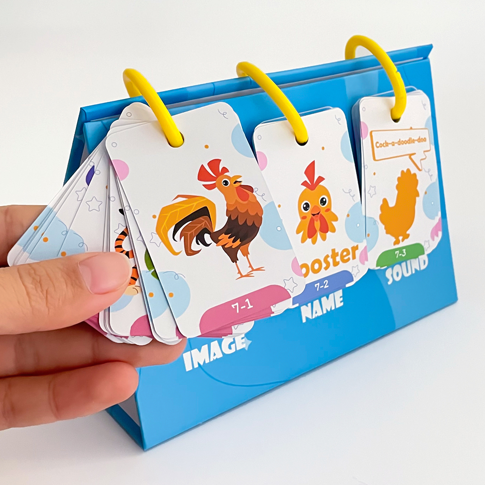 72Pcs Kids Learn Animal Sounds - مراجعة Educational Flash Card وسعره
