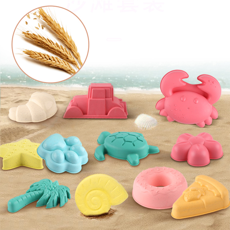 Beach toy sand mold sand print - مراجعة Kinetic Sand Mold وسعره