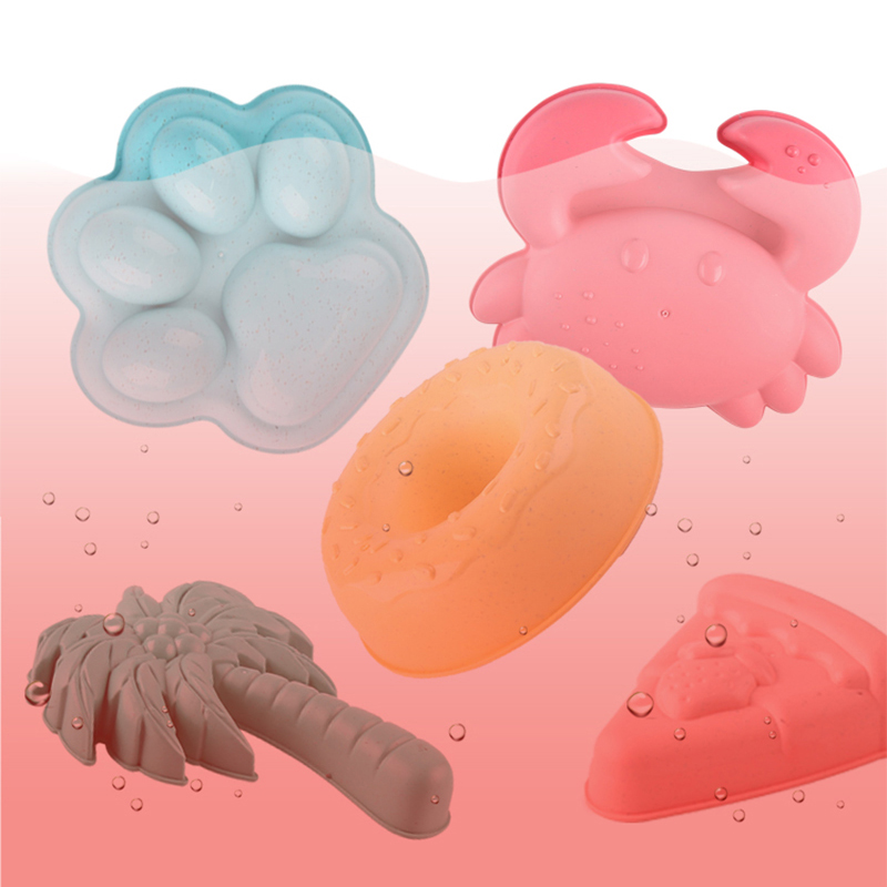 Beach toy sand mold sand print - مراجعة Kinetic Sand Mold وسعره