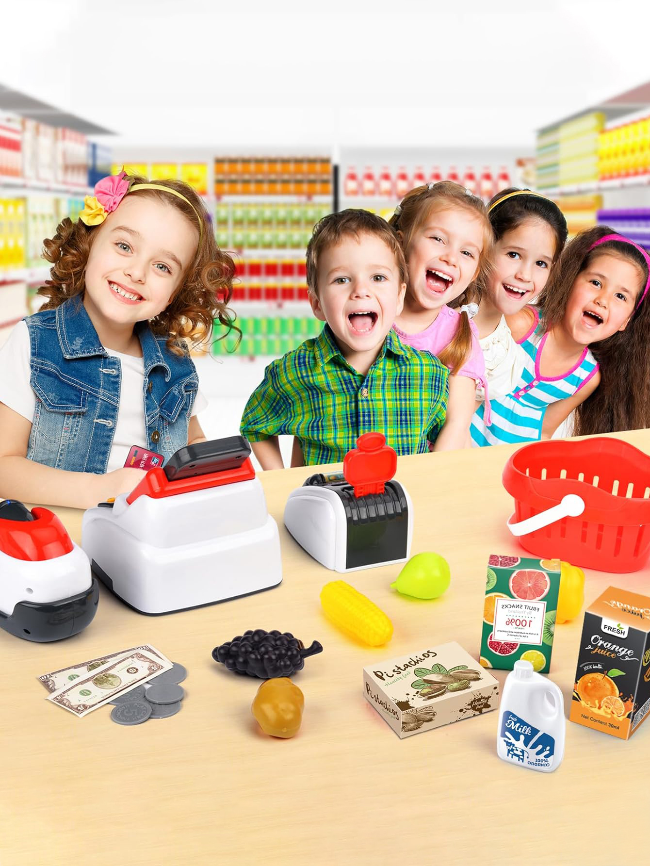Grocery Store Pretend Play Ele - مراجعة Kids Toys Stores وسعره