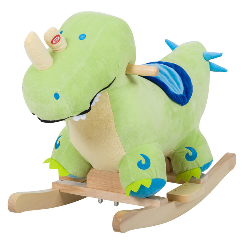 Qaba Kids Plush Ride-On Rockin - مراجعة Kids Toys Horse وسعره