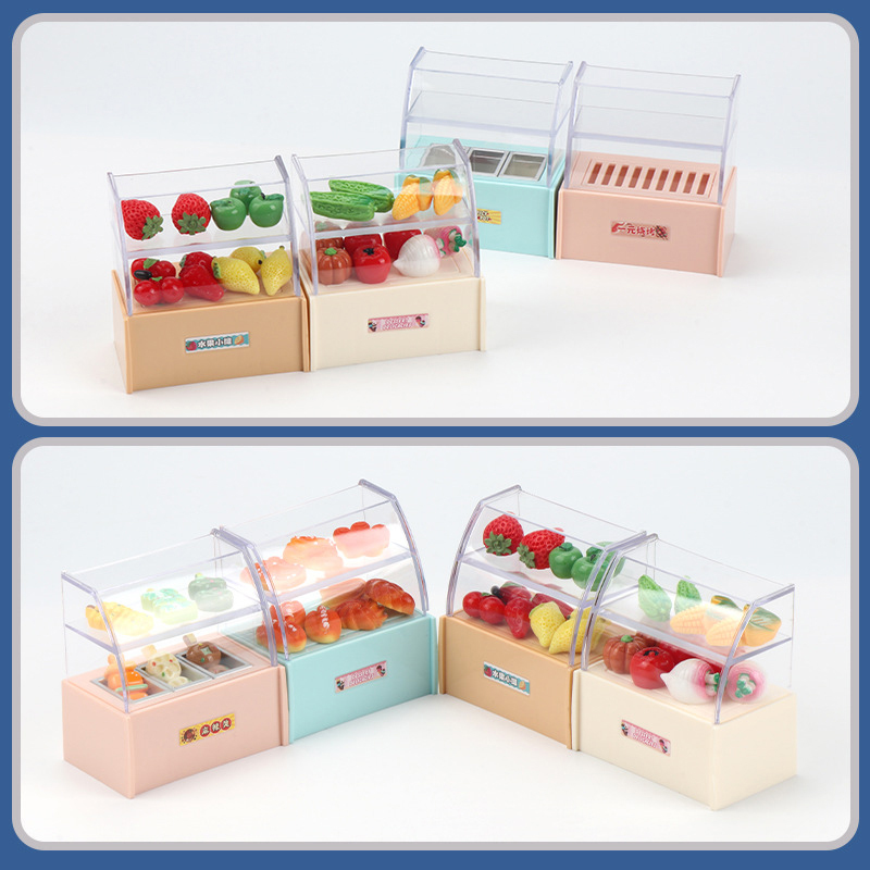 1/12 Dollhouse Mini Supermarke - مراجعة Kids Toys Stores وسعره