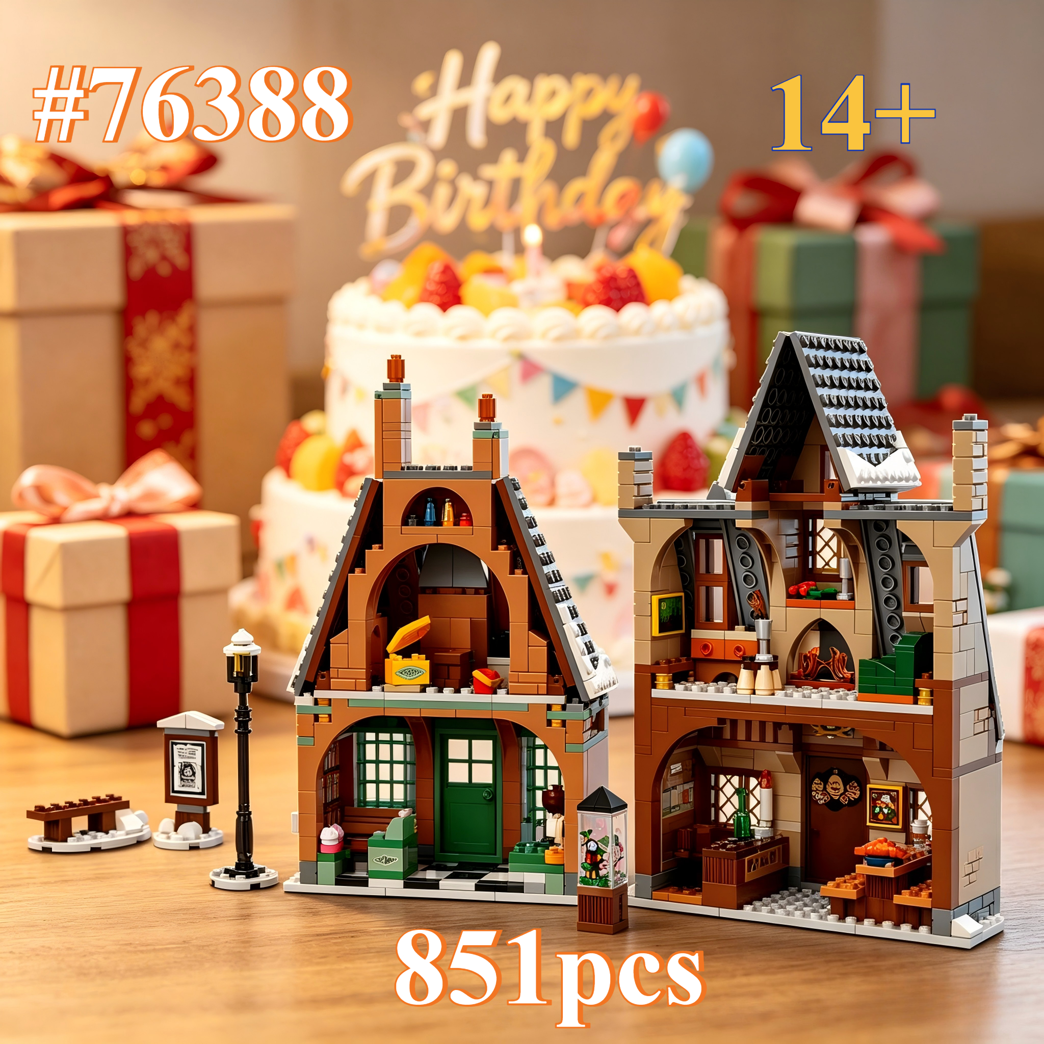 Magical Magic Village Model 76 - مراجعة Lego Building Blocks وسعره