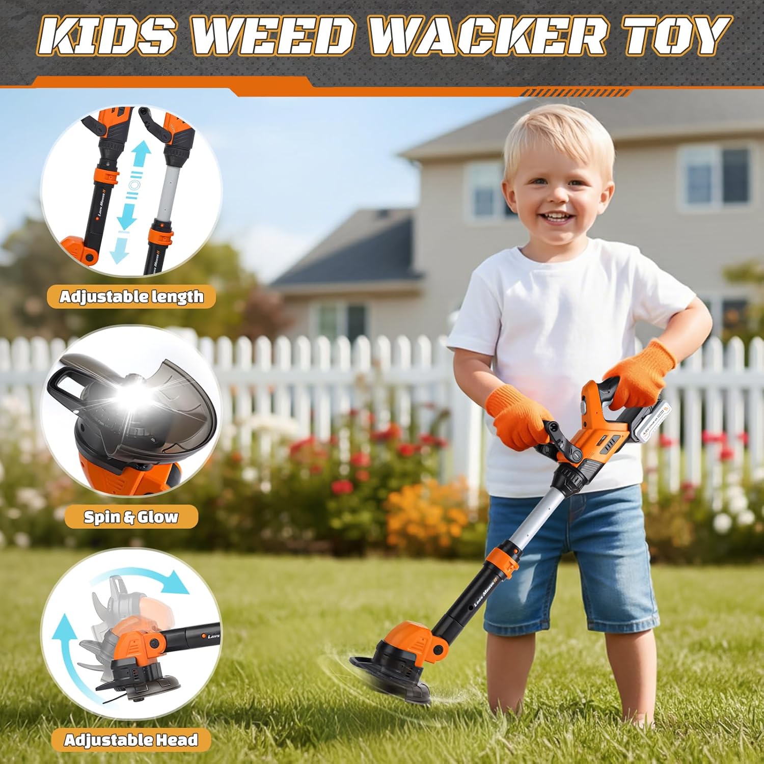 3-in-1 Kids Yard Tools, Weed W - مراجعة Kids Yard Toys وسعره