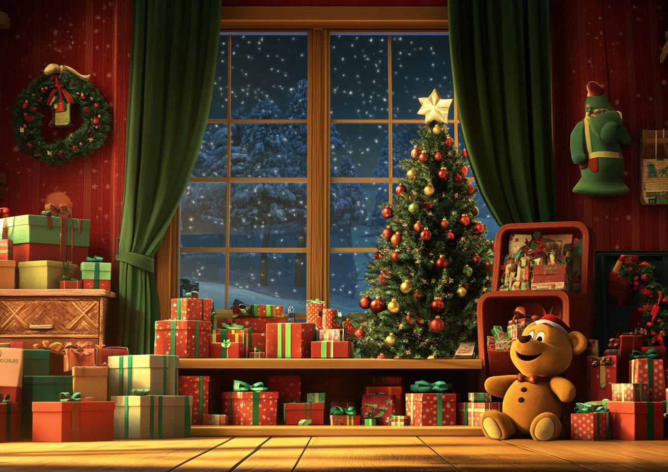 Winter Christmas Toy Store Pho - مراجعة Kids Toys Stores وسعره