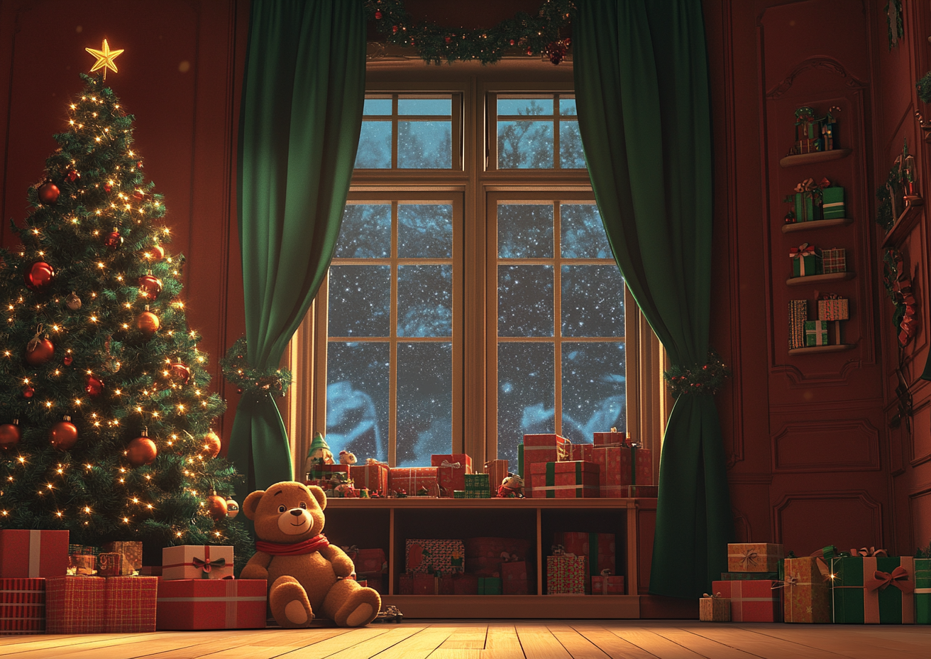 Winter Christmas Toy Store Pho - مراجعة Kids Toys Stores وسعره