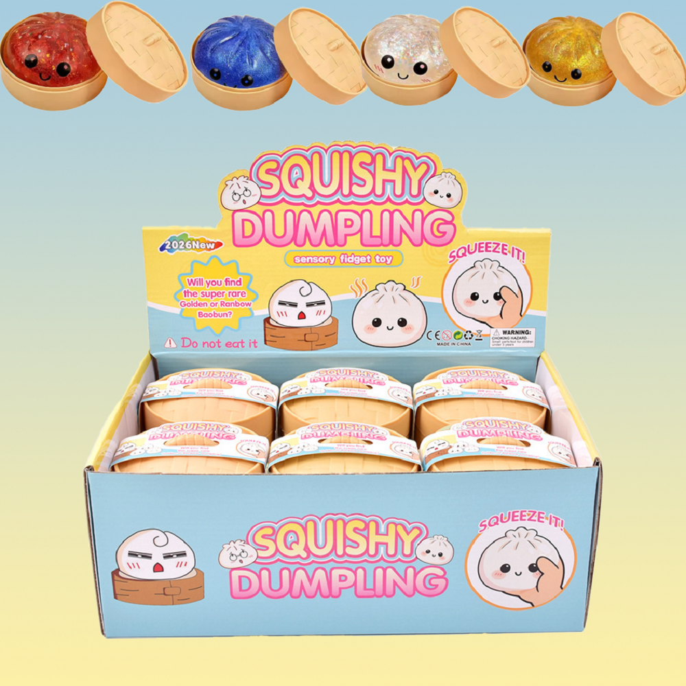 New Dumpling Squishy Toy with  - مراجعة Kids Toys Dumplings وسعره