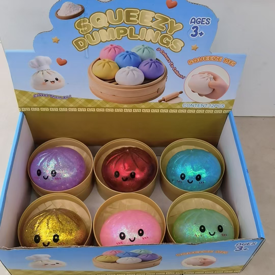 New Dumpling Squishy Toy with  - مراجعة Kids Toys Dumplings وسعره