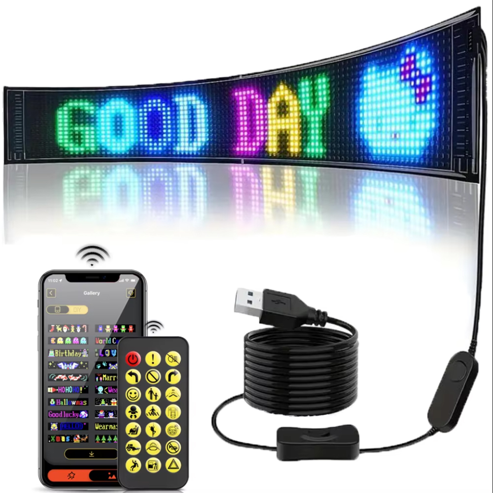 16x96 LEDs Matrix Pixel Panel, - مراجعة Remote Control Car وسعره