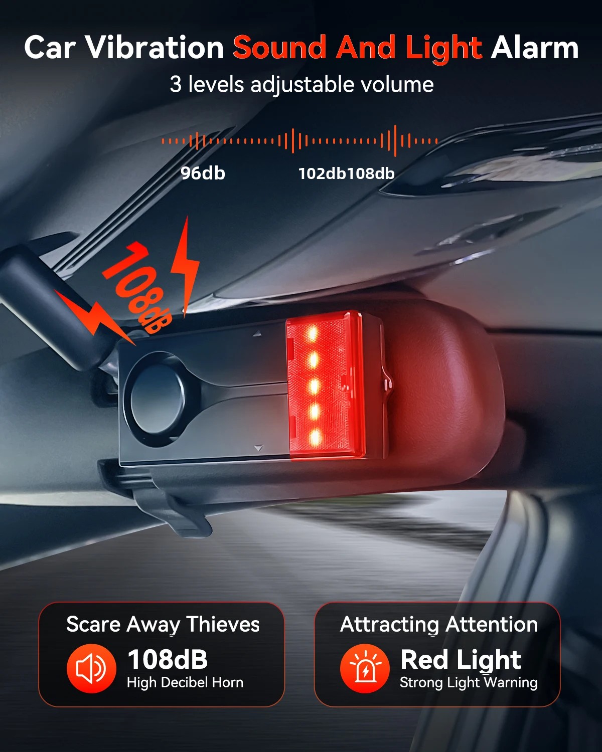 Extractme RV Alarm 108dB Car V - مراجعة Remote Control Car وسعره