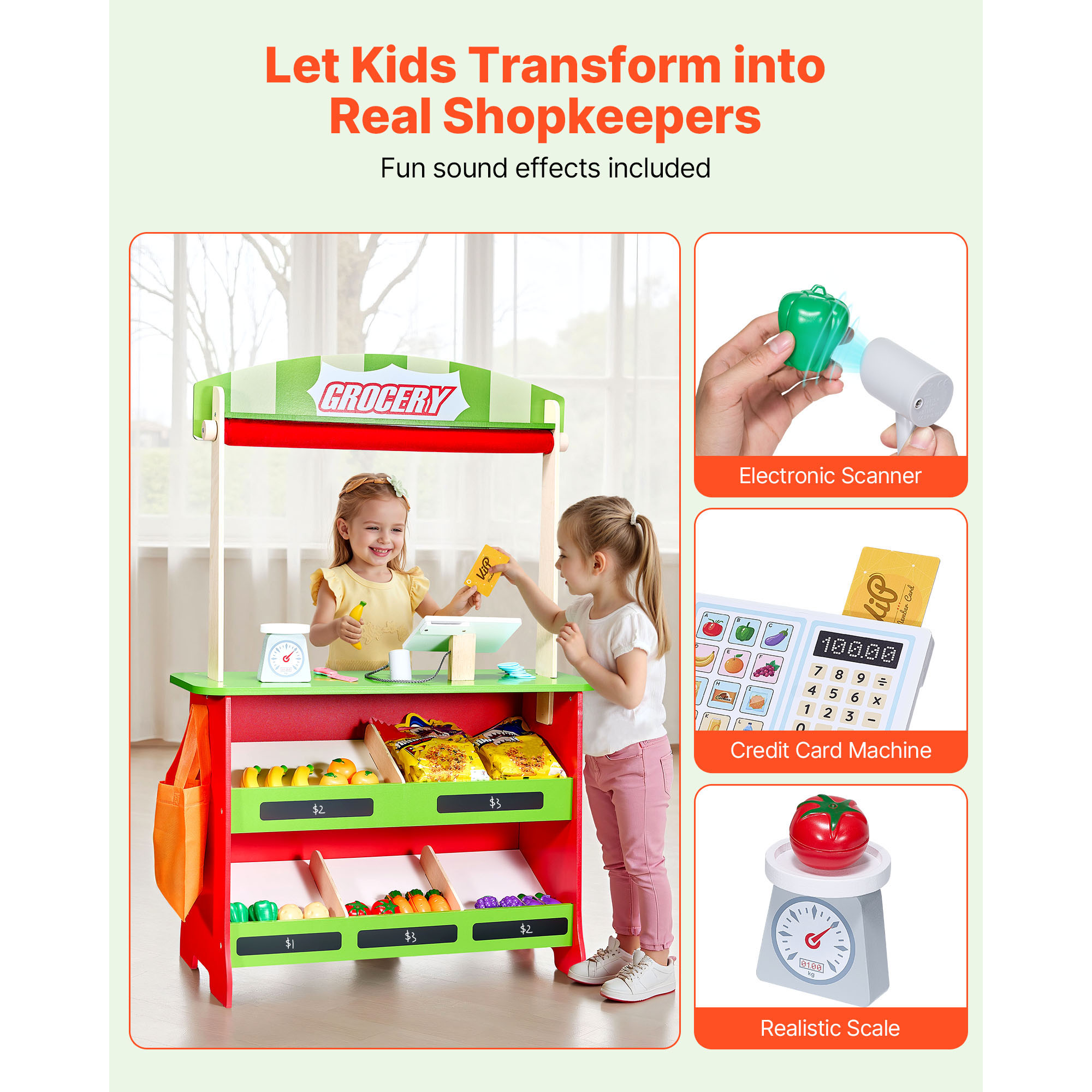 SucceBuy 2-in-1 Kids Wooden Pu - مراجعة Kids Toys Stores وسعره