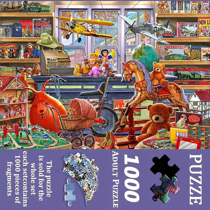 500/1000 Pieces Jigsaw Puzzle  - مراجعة Kids Toys Stores وسعره