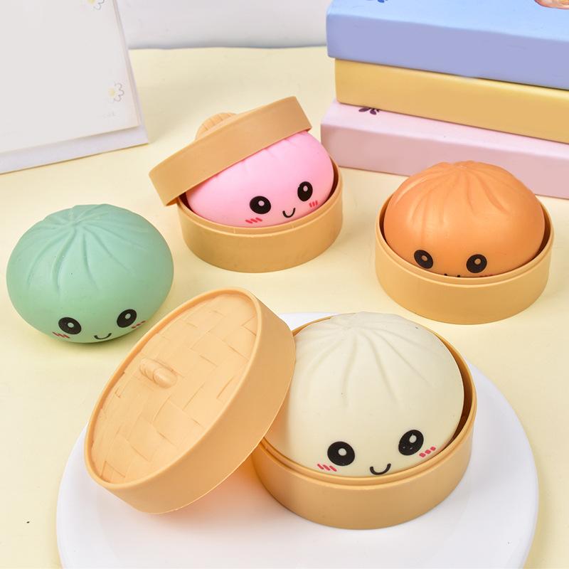 1/2Pcs Slow Rebound Soft Pinch - مراجعة Kids Toys Dumplings وسعره