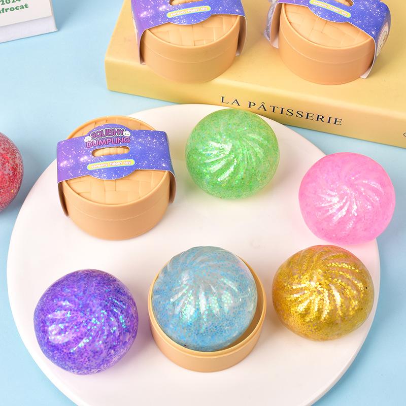 1/2Pcs Slow Rebound Soft Pinch - مراجعة Kids Toys Dumplings وسعره